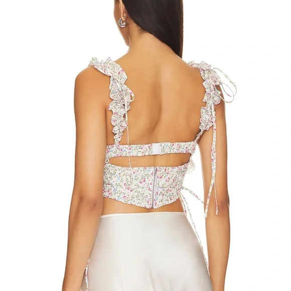 For Love & Lemons Gaia Top in Multi - Picture 2 of 4